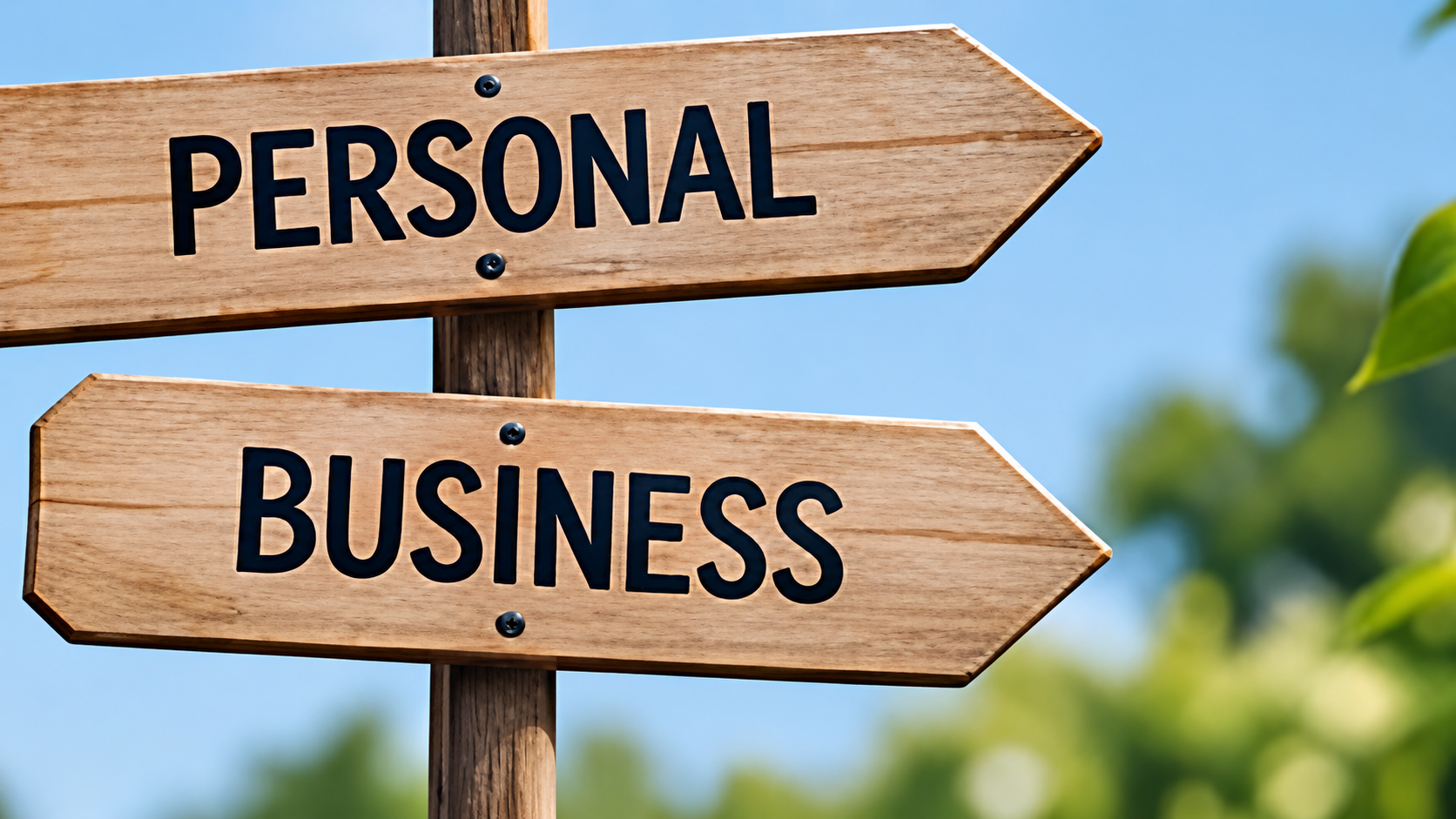 Small-business desk representing the choice between do-it-yourself bookkeeping and professional support.