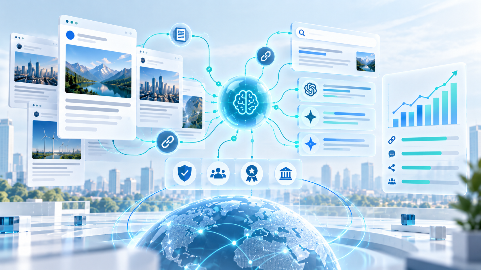 MTDLN Digital Marketing visual for Digital PR for AI Search: Why Brand Mentions May Matter More Than Another Backlink
