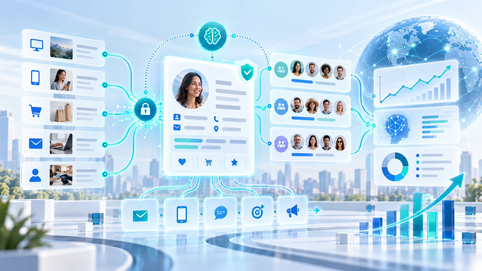 MTDLN Digital Marketing visual for First-Party Data + AI: The 2026 Digital Marketing Playbook for Better Personalization and Measurement